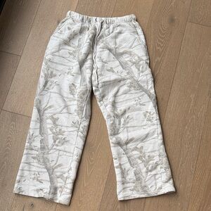 DAIRY BOY WHITE CAMO SWEATPANTS